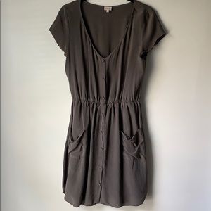 Babaton pocket dress. 100% silk